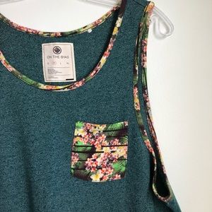 On The Byas Teal Men’s Tank